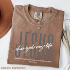 Comfort Colors Jesus Changed My Life T-Shirt