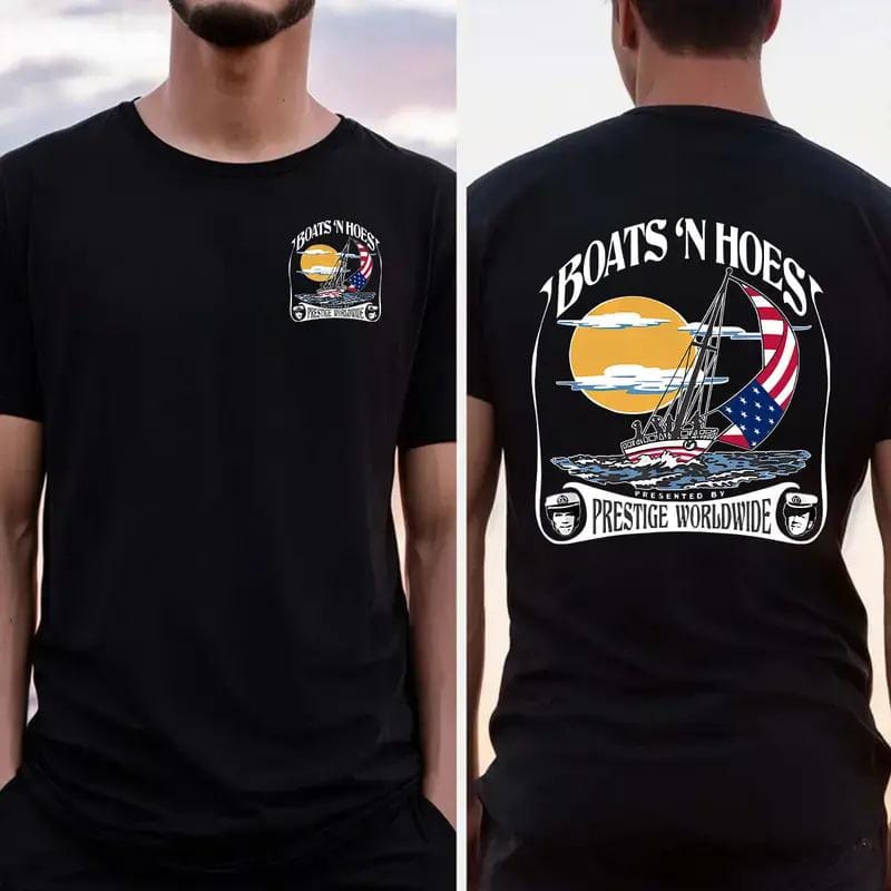 Boats n Hoez Sommer-Stiefbrüder-Film-Shirt, tailliertes T-Shirt, Sweatshirt, Hoodie 