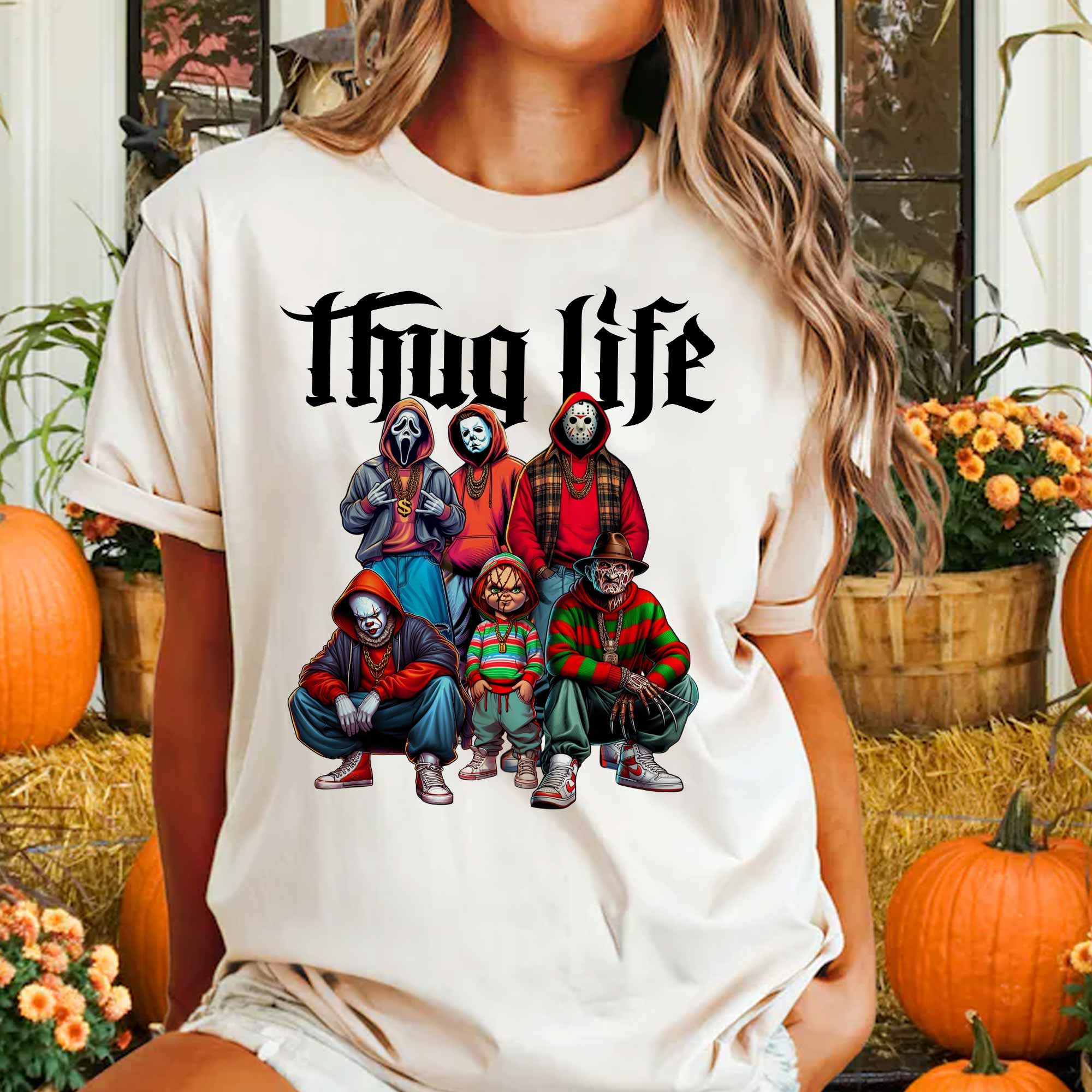Thug Life Horror Ver. 3 – Sweatshirt, T-Shirt, Hoodie 