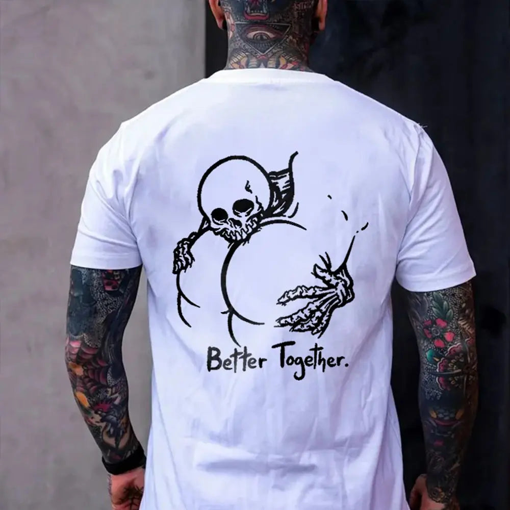 Unisex Summer outfits men streetwear 80s 90s graphic tees cotton funny tshirt men gifts