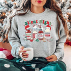 Weihnachtspullover „Stille Nacht“, Weihnachtsshirt für Krankenschwestern, Weihnachtsshirt für medizinisches Fachpersonal, Weihnachtsshirt für Intensivpflegekräfte, Weihnachtshoodie für Krankenschwestern, Geschenkidee für Pflegekräfte 