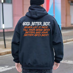 Chicago Football „Good Better Best“-Hoodie (beidseitig bedruckt), Bear Down Shirts, Chicago Sport-Shirt, Fangeschenke 