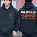 Chicago Football „Good Better Best“-Hoodie (beidseitig bedruckt), Bear Down Shirts, Chicago Sport-Shirt, Fangeschenke 
