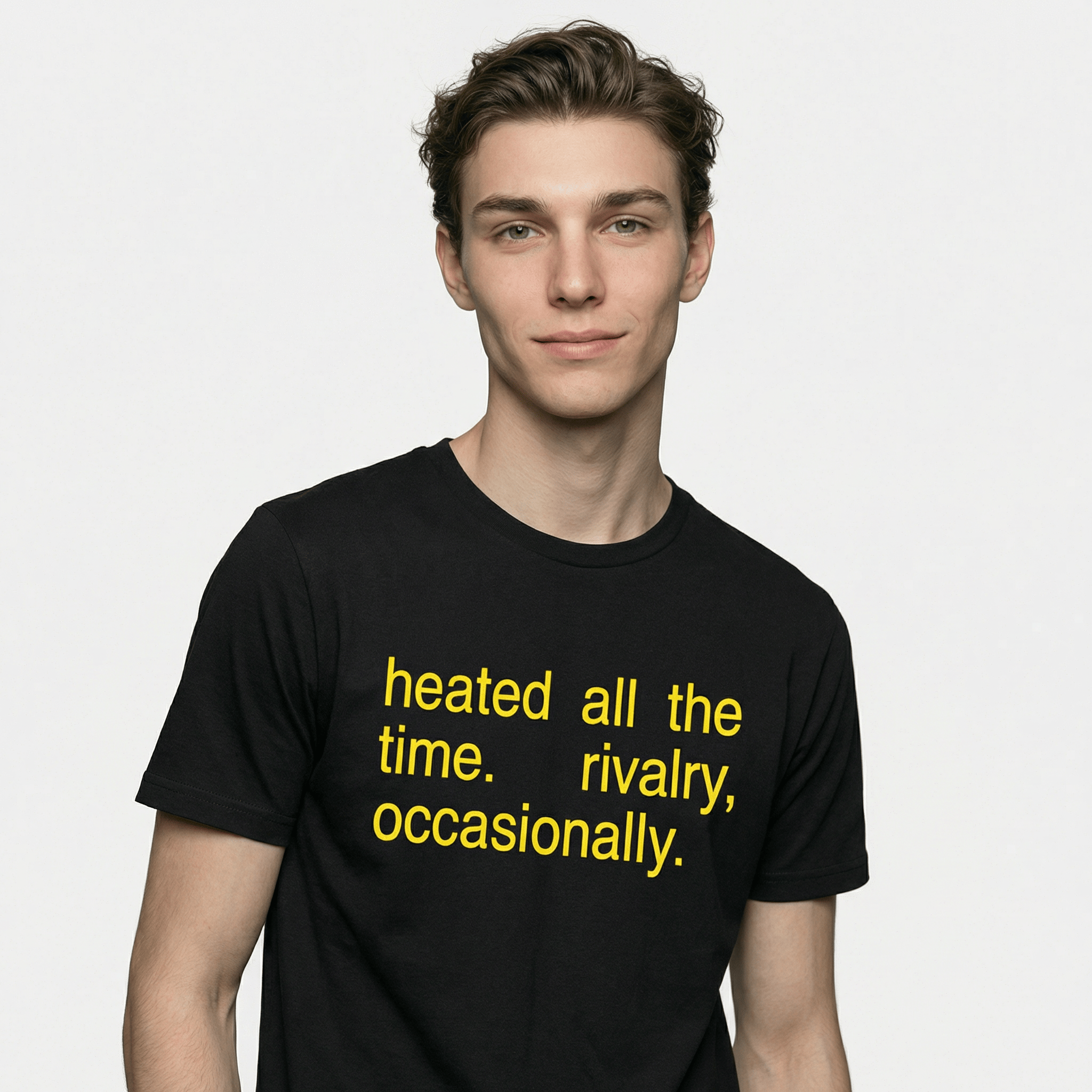 Heated Rivalry Cotton Graphic Shirt