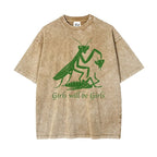 Girls Will Be Girls Oversize Unisex Washed T-Shirt