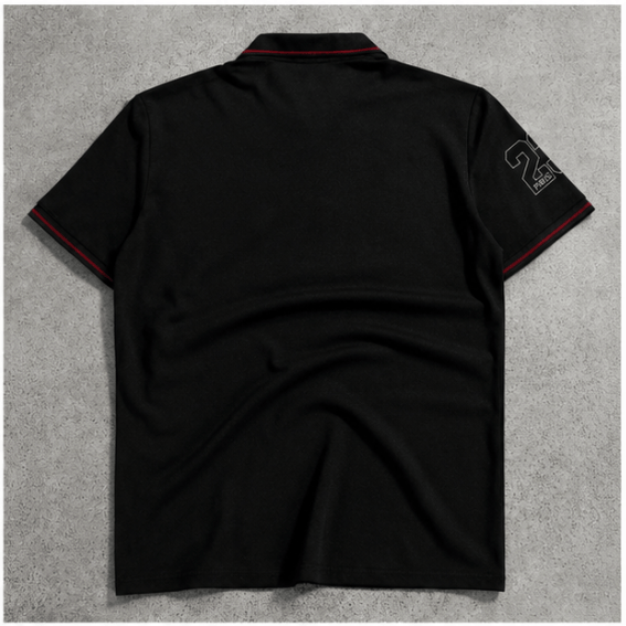 Men's Regular Fit Crown Print Polo Shirt, Casual Short Sleeve Collared Top for Summer, Fashion Men's Clothes for Daily Wear, Tropical, Menswear