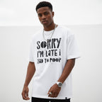 Men's Funny Quote Humor Saying Graphic T-Shirt - 100% Cotton Black Short Sleeve Crew Neck Regular Fit Casual Wear | Soft & Breathable Fabric, Durable Print, Everyday Comfort, Machine Washable, casual Summer gift