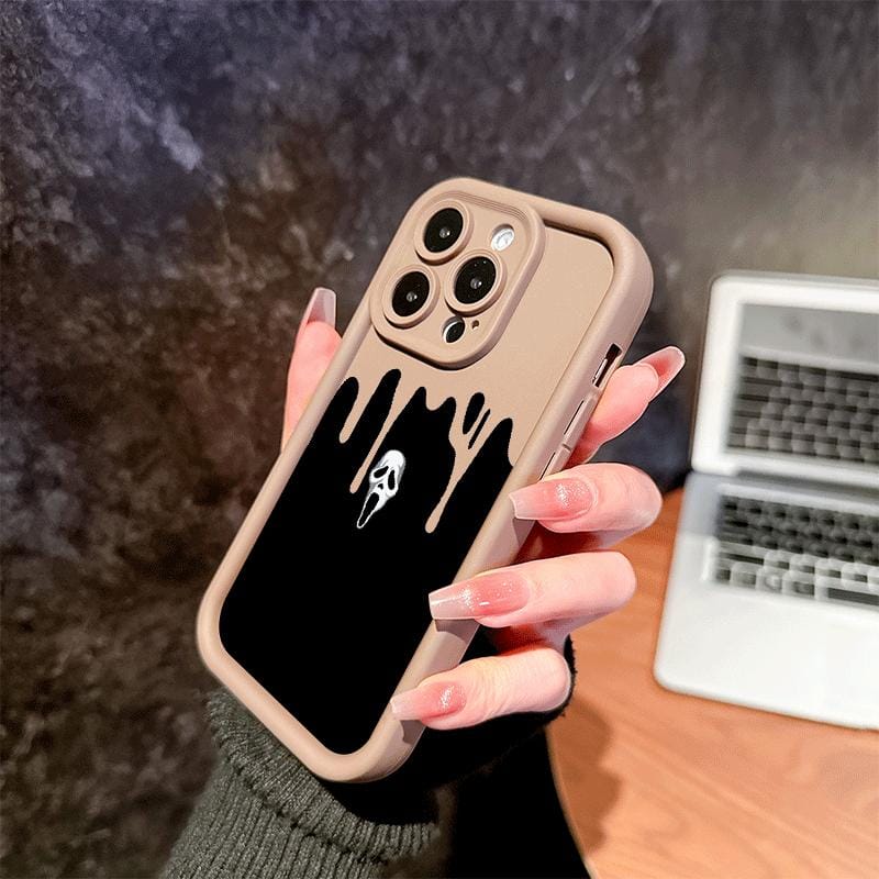 Scream Ghostface Dripping Art Phone Case