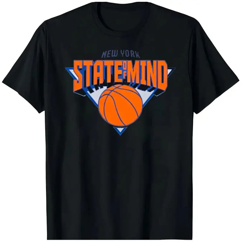 "NY State of Mind" Retro Basketball Graphic Tee