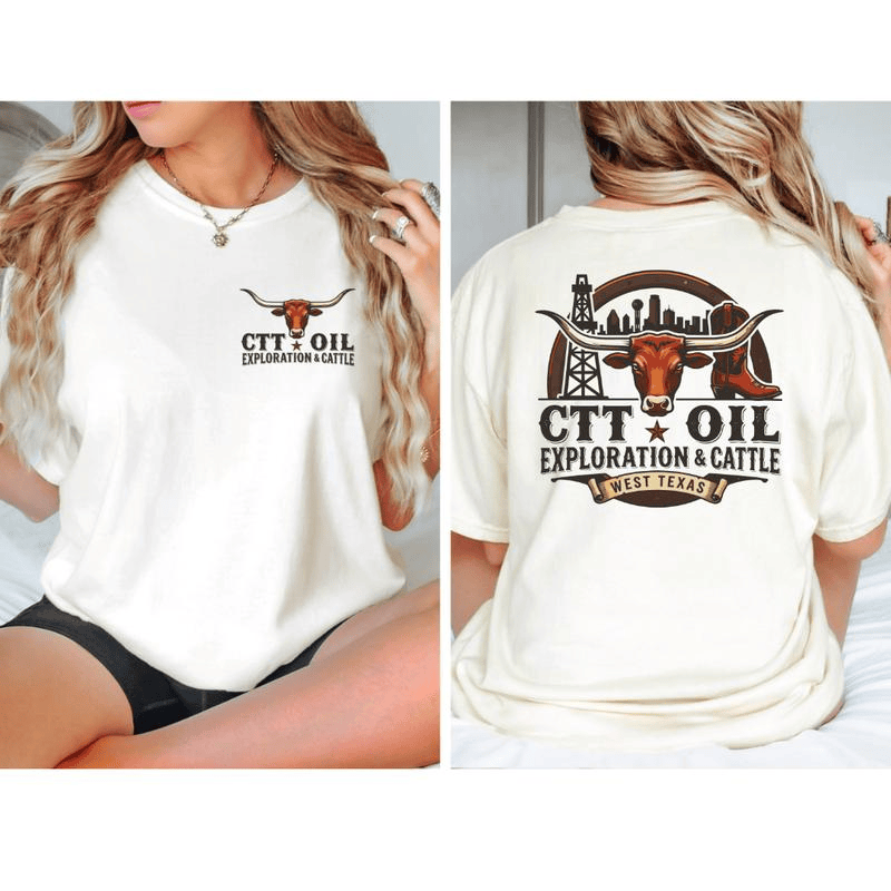 CTT Oil Exploration & Cattle T-Shirt, Hoodie, Sweatshirt