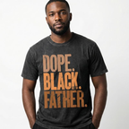 Men's Cotton Round Neck Short-Sleeve Graphic T-Shirt - Casual Menswear Top, Fathers Day Gift Ideas, Gifts for Him, Dad Clothes, Summer Outdoor Wear