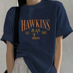 Embroidery Hawkins Indiana 1983 Sweatshirt, Strang.er Movie Shirt Thin.gs, Vintage Things Movie Merch Strang.er, Hawkins India.na 1983 Est 100% Cotton