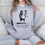Ich muss komische Sachen sagen, sonst sterbe ich – Lustiges Frosch-Shirt – Lustiger Hoodie, Geschenk-Sweatshirt, Parodie-T-Shirt, Sarkastisches T-Shirt, Lustiges Tier, Verrückt 