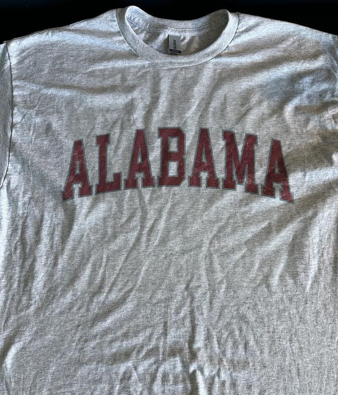 Vintage Varsity College T Shirt State Varsity T Shirt