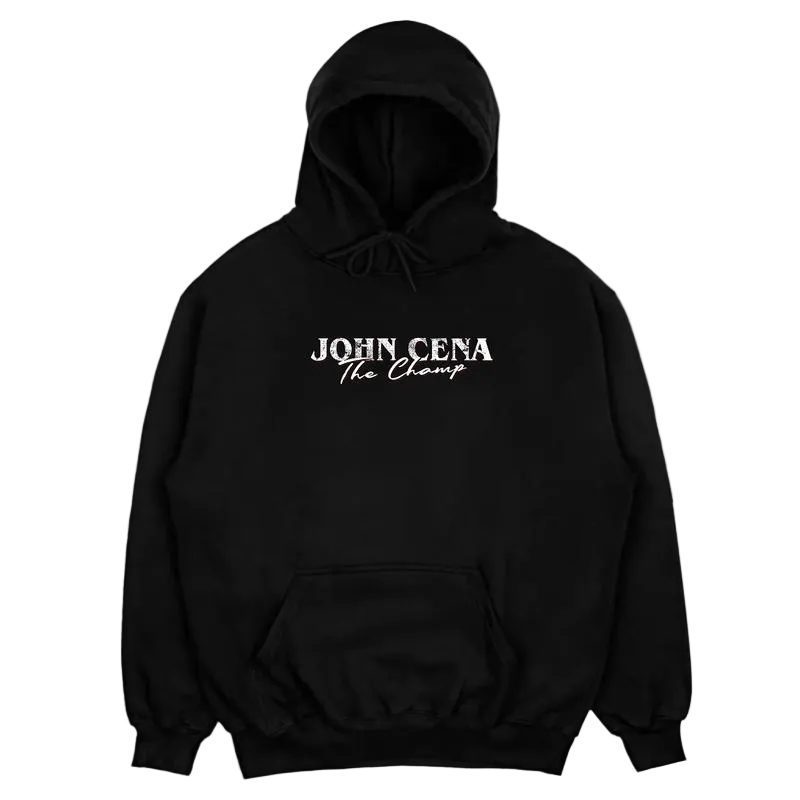 JOHN CENA THE CHAMP HOODIE, WWE Fan-Hoodie, John Cena WWE Hoodie, Unisex-Grafik für WWE-Fans, WWE Hoodie, Herren-Baumwollkleidung 
