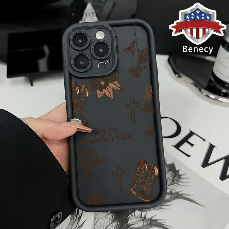 Western Religion Pattern TPU Phone Case