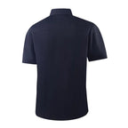 Single pack: summer outdoor casual short-sleeve work shirt with multiple pockets, lightweight design，fathersdaygift