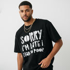 Men's Funny Quote Humor Saying Graphic T-Shirt - 100% Cotton Black Short Sleeve Crew Neck Regular Fit Casual Wear | Soft & Breathable Fabric, Durable Print, Everyday Comfort, Machine Washable, casual Summer gift