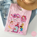Comfort Colors Coquette Bow Children's Book Valentine Shirt/Sweatshirt/Hoodie