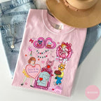 Comfort Colors Coquette Bow Children's Book Valentine Shirt/Sweatshirt/Hoodie