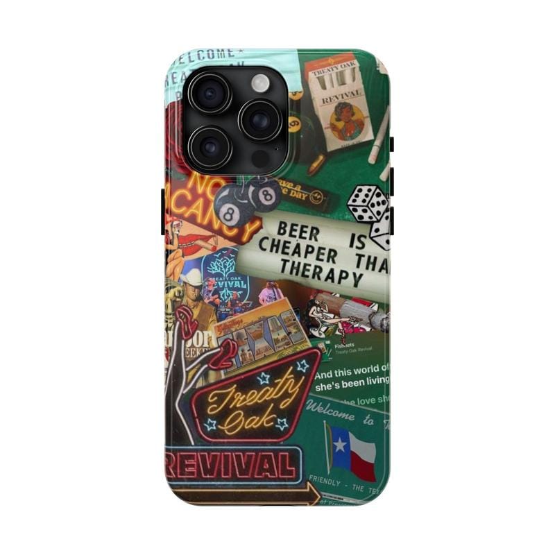 Treaty Oak Revival Phone Case for iPhone For Samsung, Phone Accessories, Cute Phone Case, Fashion Case, Perfect Gift for HerHim, Phone Case for iPhone, Creative Dual Layer Case