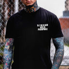„Rette einen Pädophilen, töte einen Pädophilen“ – T-Shirt mit zwei Seiten, Hoodie, Rundhalsausschnitt – Geschenkidee für jeden 