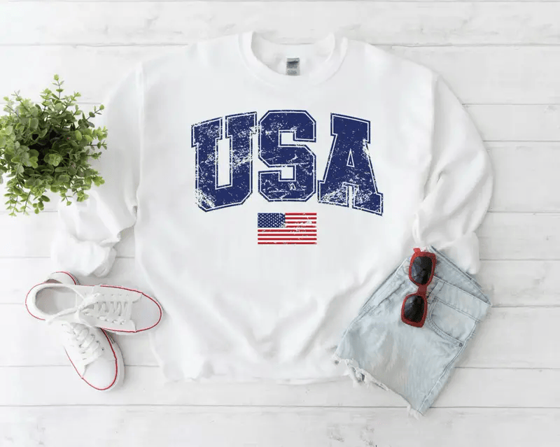 Retro USA Sweatshirt