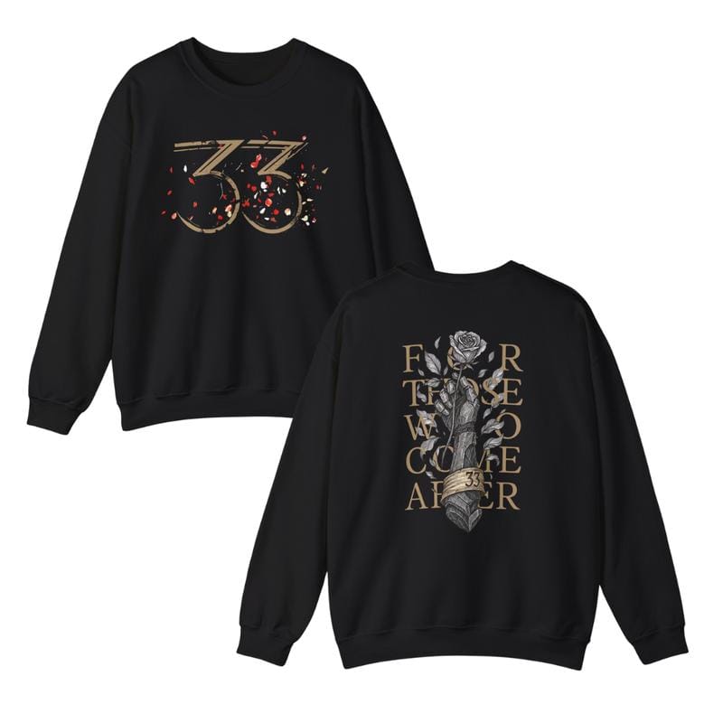 Gamer-Merchandise – Expedition 33 Shirt „For Those Who Come After“ Zitat Gamer Baumwolle Unisex T-Shirt (Sweatshirt, Hoodie) 