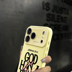 God Has A Plan Christian iPhone Case – Shockproof Faith-Based Bible Verse Protective Cover for iPhone 12-17 Series