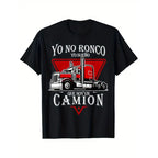 Summer t Shirts I Don'T Snore, I Dream of Being a Latin Dad Truck Men'S T-Shirt funny men Tee
