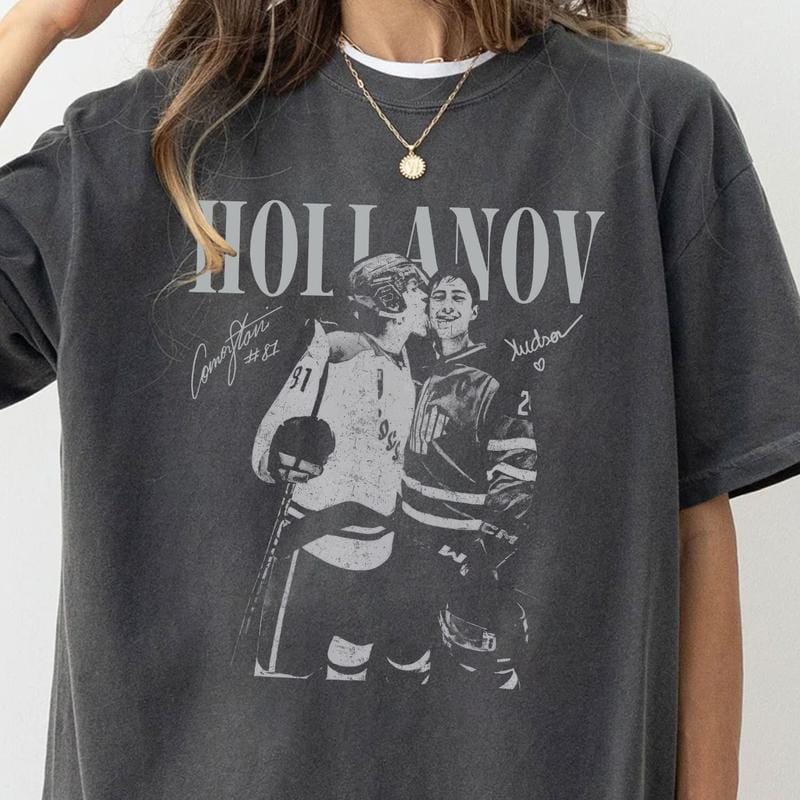 Retro Shane Hollander Ilya Rozanov Hockey Shirt, Vintage Graphic T-Shirt, Funny Hudson Williams Connor Storrie Tee, Unisex Shirt for Movie Lover