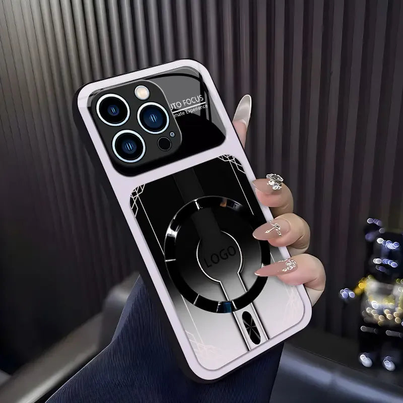 Luxury Sports Car Aesthetic MagSafe Case - Magnetic Anti-Scratch Glass Cover（副本）