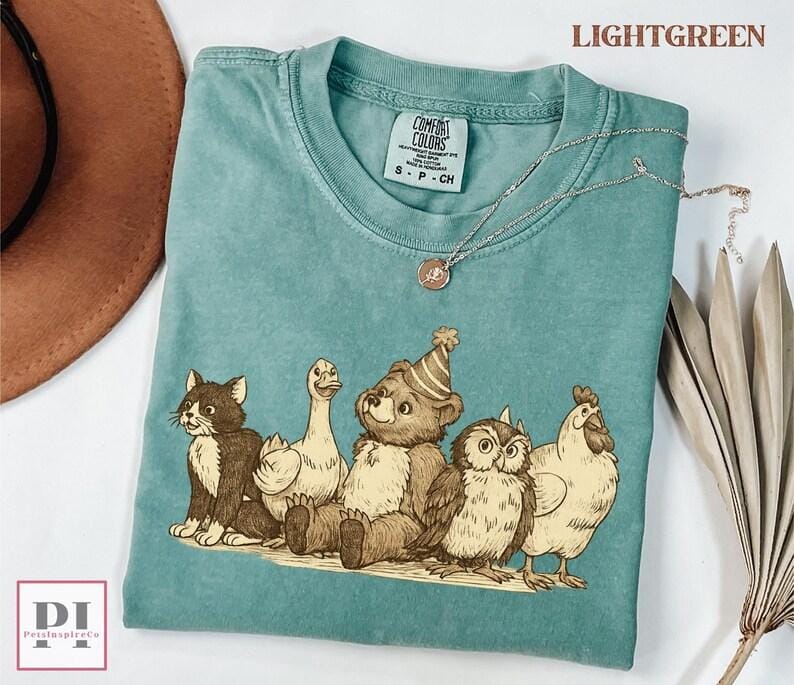 Comfort Colors Little Bear T-shirt Vintage 90s