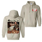 Dale Earnhardt Hoodie mit Hirschmotiv, Vintage-Shirt für die Jagdsaison, Unisex-Grafik-Herrenoberteil für Renn- und Jagdfans, Streetwear 