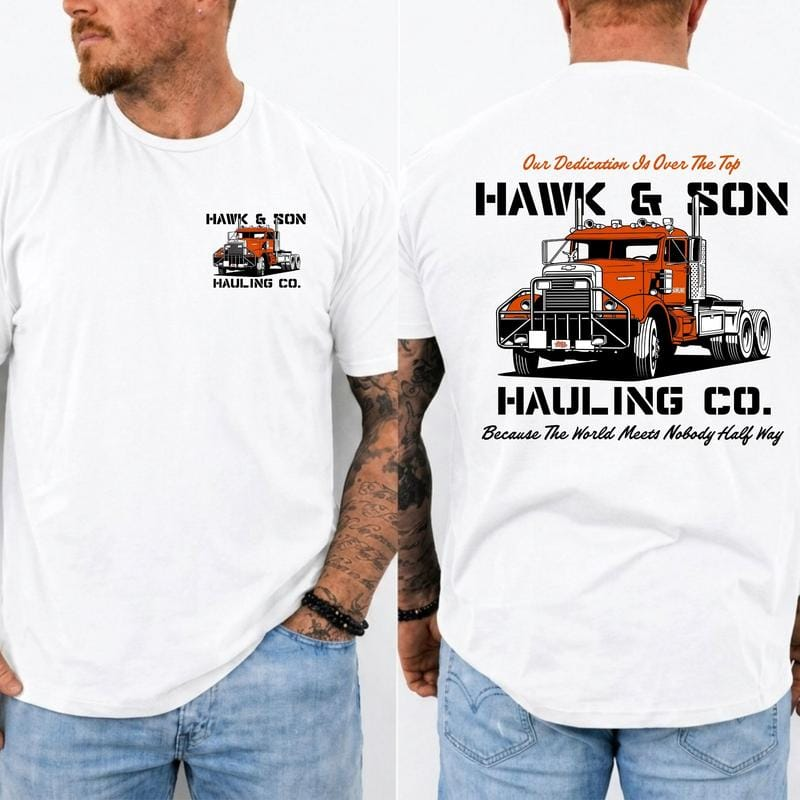 Over The Top Trucker Shirt Vintage Arm Wrestling Movie 80s Graphic Tee MADE IN USA