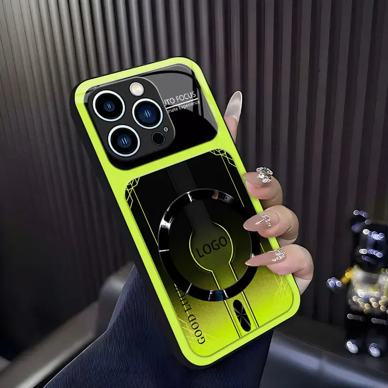 Luxury Sports Car Aesthetic MagSafe Case - Magnetic Anti-Scratch Glass Cover（副本）