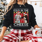 Vintage-Shirt „Einfach zusammenfalten“, Weihnachtsshirt „Beste Wünsche, herzliche Grüße, Ew David“, lustiges Weihnachtsshirt 