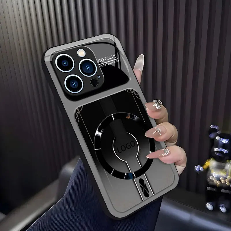 Luxury Sports Car Aesthetic MagSafe Case - Magnetic Anti-Scratch Glass Cover（副本）