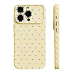 Cute Polka Dot And Heart Themed Phone Case Slim Lightweight And Scratch-Resistant For Everyday Use Minimalist And Cute Design For Apple 17 16 15 14 13