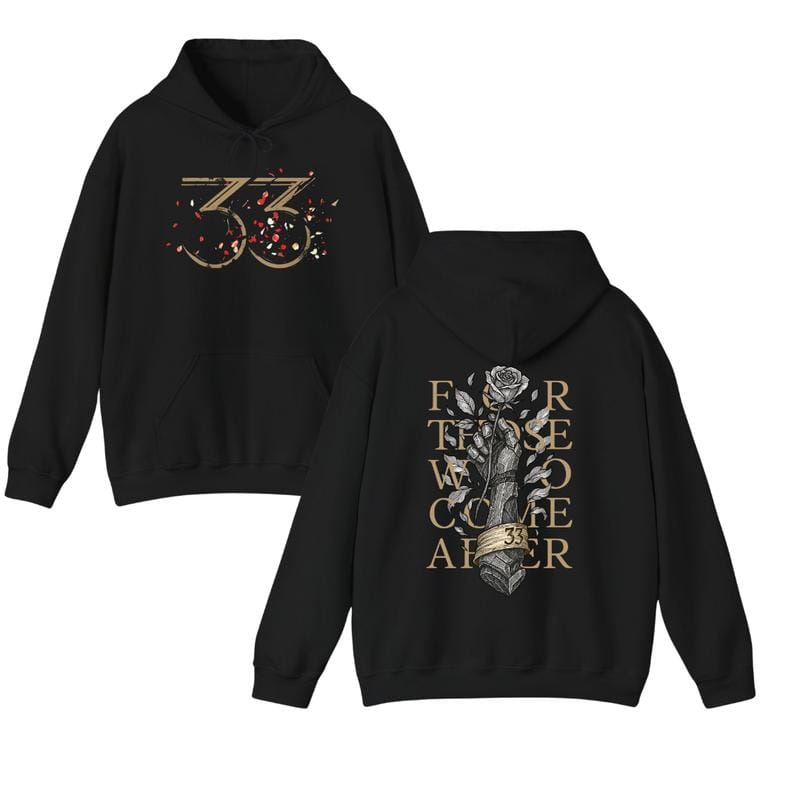 Gamer-Merchandise – Expedition 33 Shirt „For Those Who Come After“ Zitat Gamer Baumwolle Unisex T-Shirt (Sweatshirt, Hoodie) 