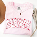 Nurse Valentine Comfort Colors Shirt, Valentine Nurse Shirt, RN Valentine T-Shirt