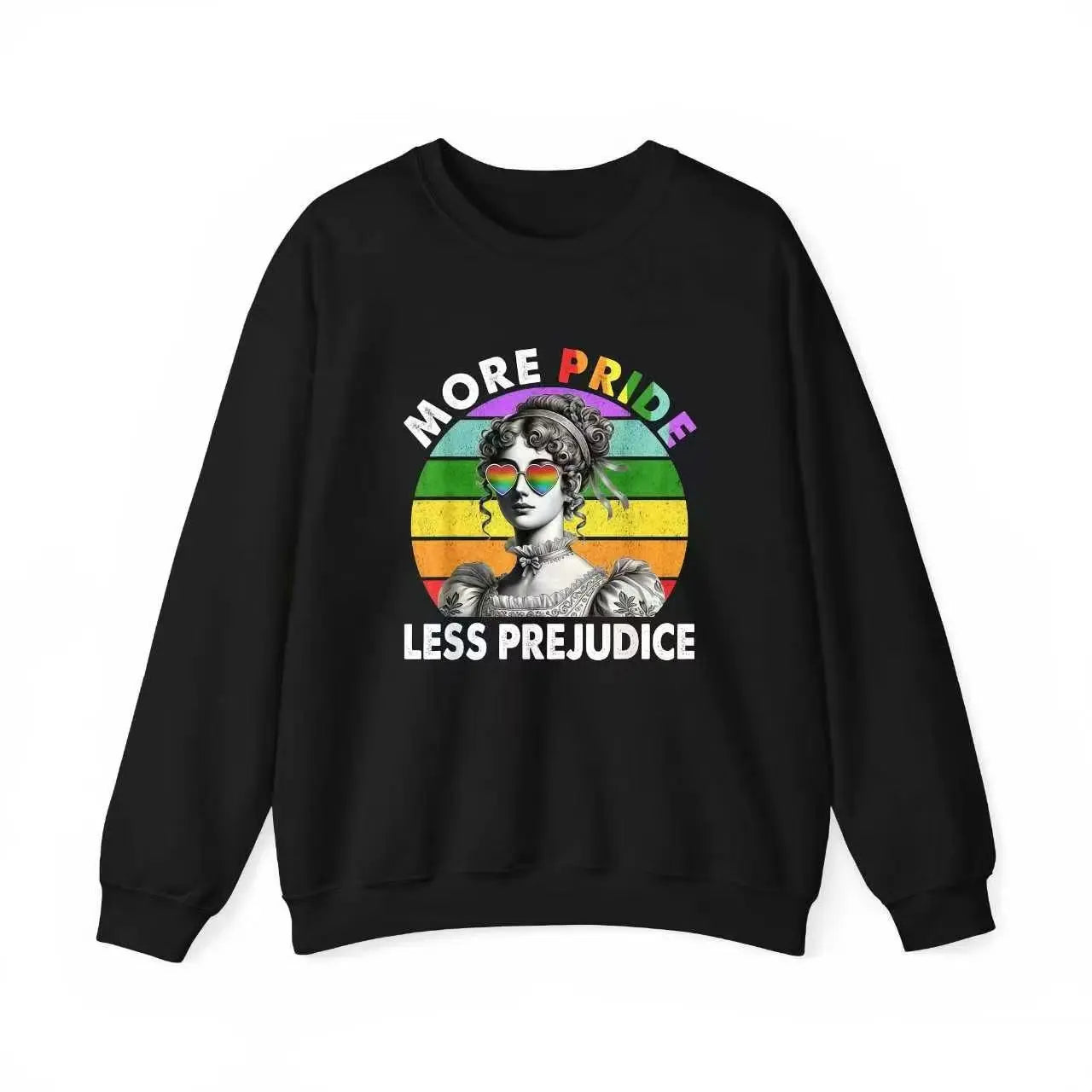 100% Cotton More Pride Less Prejudice Pride Month T-Shirt Fabric Summer pride  parade  outfits