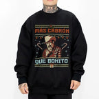 Paulino Lustiges Shirt für Herren Retro Meme Meme Pullover Warmer, lässiger Winterpullover Geschenk für Lateinamerika-Fans Gemütliches Urlaubsoutfit Volle Farben Unisex Fashion Top 