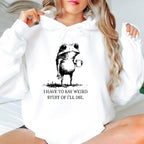 Ich muss komische Sachen sagen, sonst sterbe ich – Lustiges Frosch-Shirt – Lustiger Hoodie, Geschenk-Sweatshirt, Parodie-T-Shirt, Sarkastisches T-Shirt, Lustiges Tier, Verrückt 