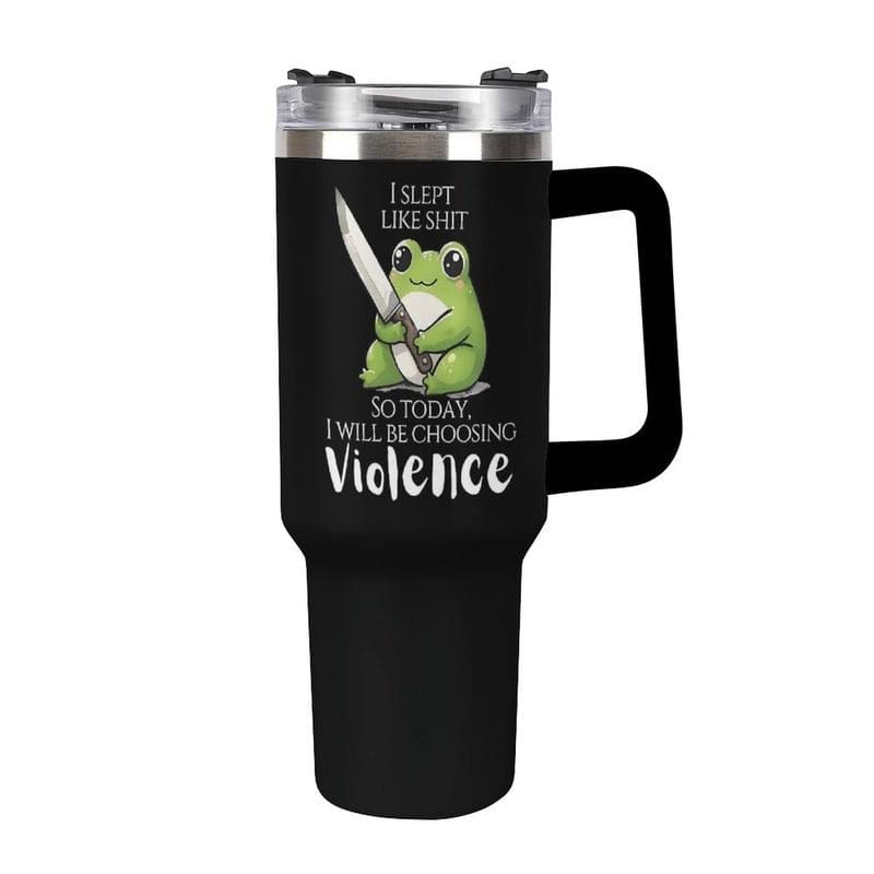 Kawaii Rude Frog Insulated Tumbler 20oz/40oz