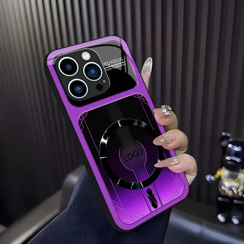 Luxury Sports Car Aesthetic MagSafe Case - Magnetic Anti-Scratch Glass Cover（副本）
