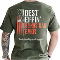 Effin’ Bonus Dad Ever Vintage T-Shirt, Funny Stepdad Shirt, Father’s Day Gift, Bonus Dad Appreciation Tee, Classic Unisex T-Shirt, Menswear Top