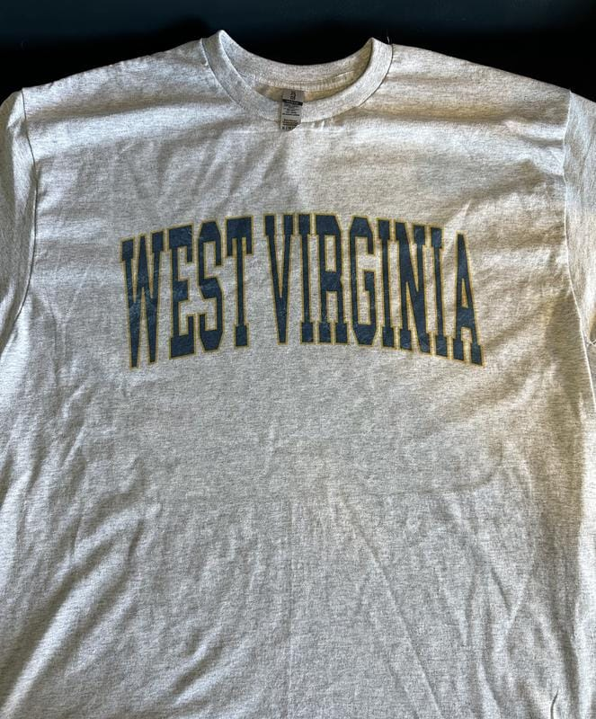 Vintage Varsity College T Shirt State Varsity T Shirt