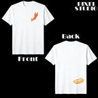 Humorous T-shirt Hot Dog Jumping into Bread Perfect for Summer Barbecues in 2026 Man Man Fun Design