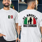 Fathers Day TShirt Gift For Latino Dad, El Abuelo Mas Chingon Tee, Mexican Gift T-shirt for Him, Father's Day Gift, Menswear Classic Casual Top, Father's Day Gifts, Father's Dad Gifts Idea, Fathers Day Gift, Dad Gifts, Father's Dad Gifts, Fathers Day.